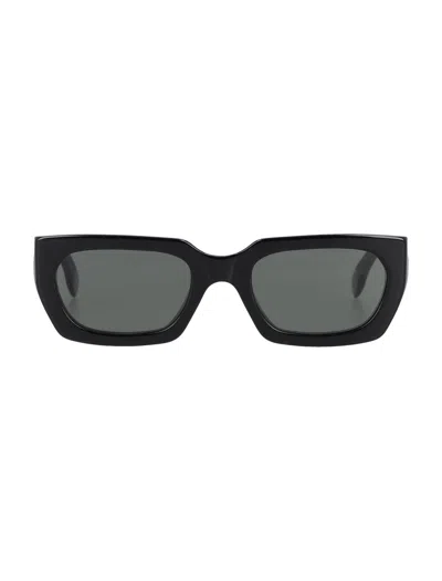 Retrosuperfuture Teddy Sunglasses In Black