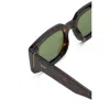 Retrosuperfuture Tetra 3627green In Brown