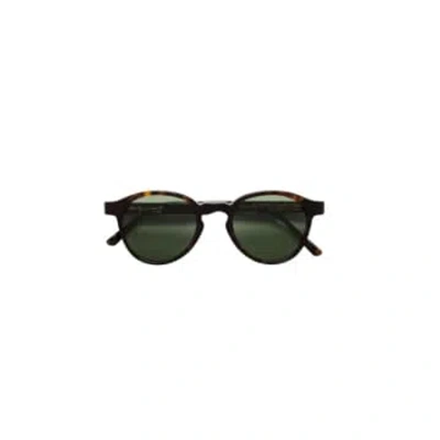 Retrosuperfuture The Warhol 3627 Green J02 In Havana 3627