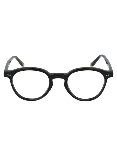 Retrosuperfuture Round Frame Glasses In Black