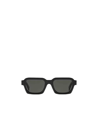 Retrosuperfuture Caro Square Sunglasses In Black