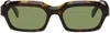 Retrosuperfuture Tortoiseshell Boletus Sunglasses In Green