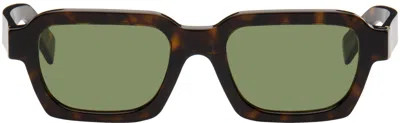 Retrosuperfuture Tortoiseshell Caro Sunglasses In Brown