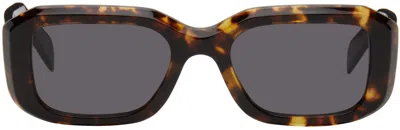 Retrosuperfuture Tortoiseshell Sagrado Sunglasses In Burnt Havana
