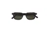 Retrosuperfuture Tortoiseshell Square Frame Sunglasses With Green Lenses In Green