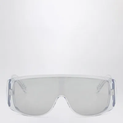 Retrosuperfuture X Mm6 Maison Margiela Geometric Frame Sunglasses In Gray