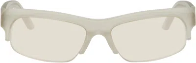 Retrosuperfuture Transparent Scatto Sunglasses In Gray