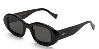 Retrosuperfuture Tutto Black 9zj Men's Sunglasses Black Size 50