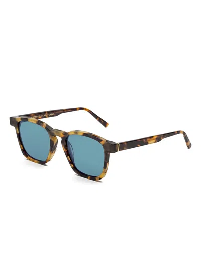 Retrosuperfuture Unico Cheetah Tortoiseshell Sunglasses In Brown