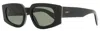 Retrosuperfuture Unisex Cat Eye Sunglasses Tetra Tg1 Black 53mm In Multi
