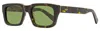 Retrosuperfuture Unisex Geometric Sunglasses Augusto 1hf 3627 Havana 53mm In Multi