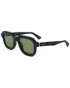 Retrosuperfuture Unisex Lazarus 50mm Sunglasses In Black