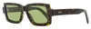Retrosuperfuture Unisex Low Geometric Sunglasses Pilastro 6sn Havana 54mm In Brown