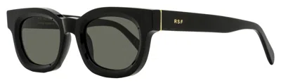 Retrosuperfuture Unisex Retro Oval Sunglasses Sempre Dej Black 52mm