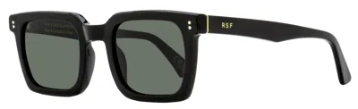 Retrosuperfuture Unisex Square Angular Sunglasses Secolo B4e Black 50mm In Grey