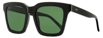 Retrosuperfuture Unisex Square Sunglasses Aalto Bzg Black 54mm In Green