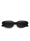 Retrosuperfuture Vega Oval-frame Sunglasses In Black