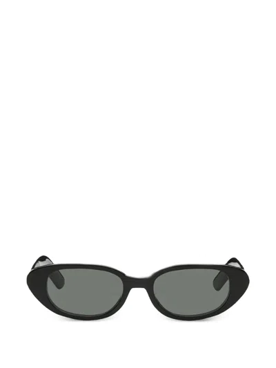 Retrosuperfuture Vega Round-frame Sunglasses In Black