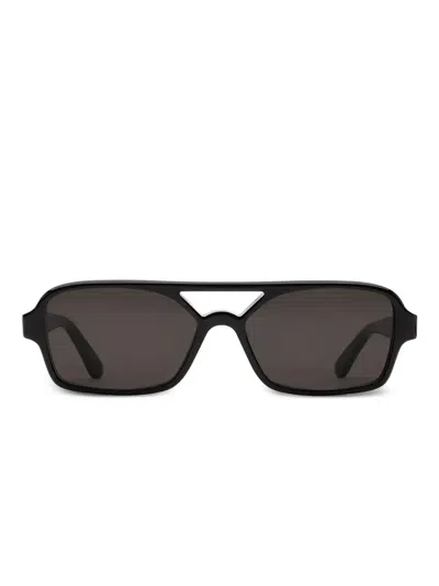Retrosuperfuture Vico Pilot-frame Sunglasses In Black