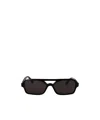 Retrosuperfuture Vico Rectangle-frame Sunglasses In Black