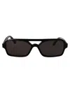 Retrosuperfuture Black Acetate Sunglasses In Black