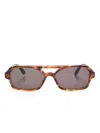 Retrosuperfuture Brown Vico Sunglasses In Braun