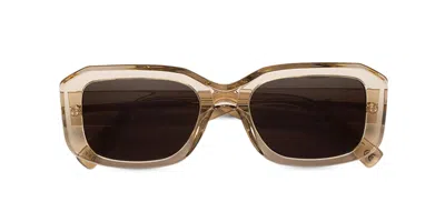 Retrosuperfuture Voce Resin Trv Women's Sunglasses Brown Size 54