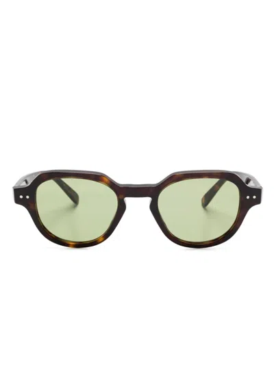 Retrosuperfuture Voce Sunglasses In 褐色