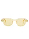 Retrosuperfuture Voce Sunglasses In Yellow
