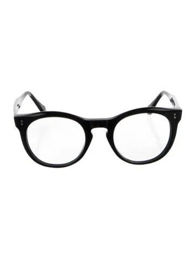 Pre-owned Retrosuperfuture Wayfarer Eyeglasses In Black