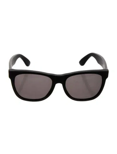Pre-owned Retrosuperfuture Wayfarer Tinted Sunglasses In Black