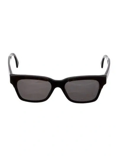 Pre-owned Retrosuperfuture Wayfarer Tinted Sunglasses In Black