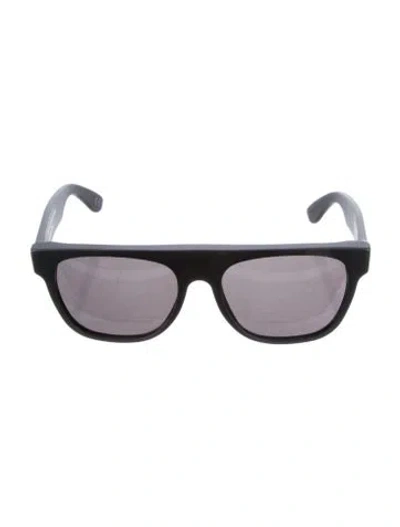 Pre-owned Retrosuperfuture Wayfarer Tinted Sunglasses In Black