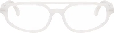 Retrosuperfuture White Numero 153 Glasses In Gray