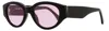 Retrosuperfuture Cat Eye Drew Mama Sunglasses Sunglasses Black Size - Acetate In Black