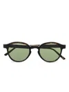 Retrosuperfuture X Andy Warhol Round-frame Sunglasses In Green
