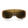 Retrosuperfuture X Maison Margiela Mm6 Mask Sunglasses In Green