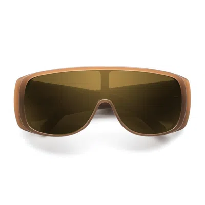 Retrosuperfuture X Maison Margiela Mm6 Mask Sunglasses In Green
