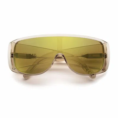 Retrosuperfuture X Maison Margiela Mm6 Mask Sunglasses In Green