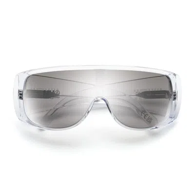 Retrosuperfuture X Maison Margiela Mm6 Mask Sunglasses In Gray