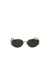 Retrosuperfuture X Oval-frame Sunglasses In Black