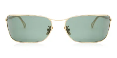 Retrosuperfuture Zebedia 5ba Men's Sunglasses Gold Size 66