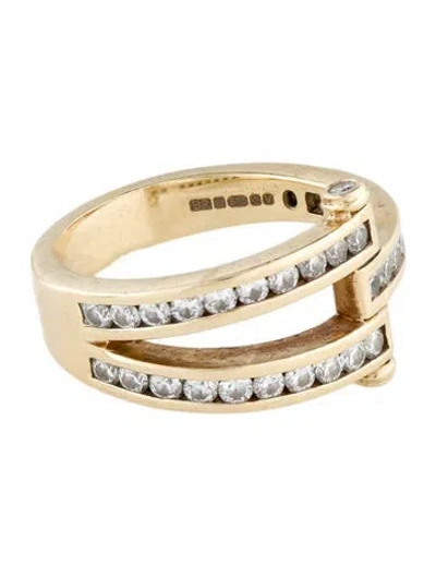 Pre-owned Retrouvai 14k Diamond Magna Ring In Multi