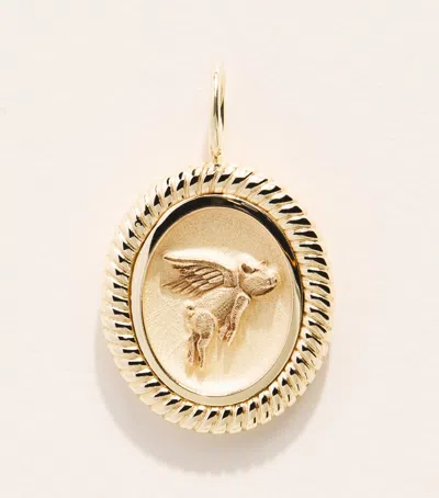 Retrouvai Retrouvaí Yellow Gold Fantasy Flying Pig Charm