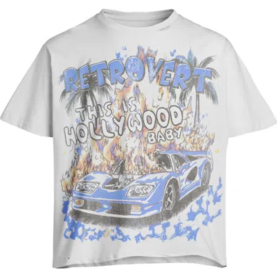 Retrovert Hollywood Tee In White