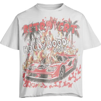 Retrovert Hollywood Tee In White
