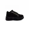 Rettrose Women's Black The Diana Luxury Noir Satin Handmade Embellished Trainer In Black