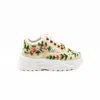 Rettrose Women's Neutrals The Ariana Luxury Buttermilk Satin Handmade Embellished Trainers In Black