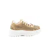 Rettrose Women's Neutrals The Eden Luxury Desert Storm Satin Handmade Embellished Trainers In Black