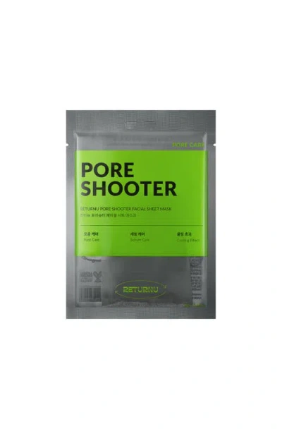 Returnu Poreshooter Facial Sheet Mask